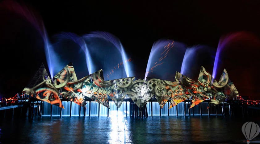 Wings of Time fireworks show at Sentosa, Singapore