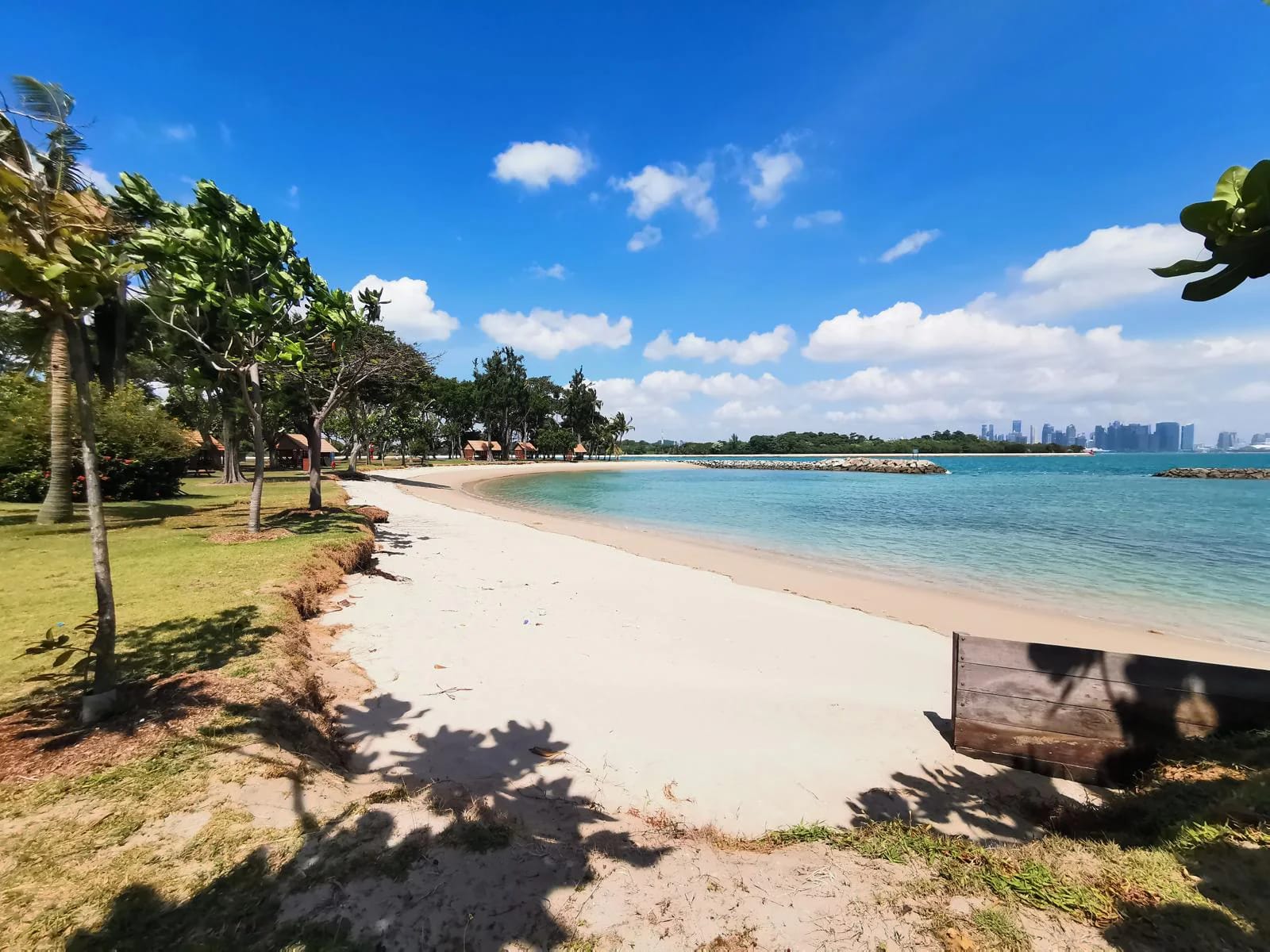 Scenic ferry ride from Singapore to island destinations