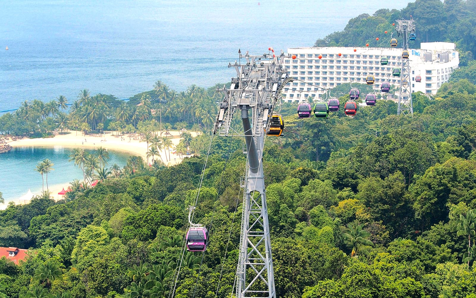 Combo: Singapore Cable Car Sky Pass + SkyHelix Sentosa/ Wings of Time tickets in Singapore - Features | TickYourList