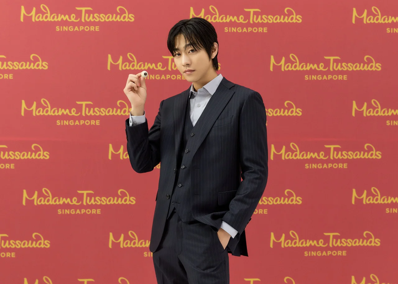 Ahn Hyo Seop wax figure at Madame Tussauds Singapore