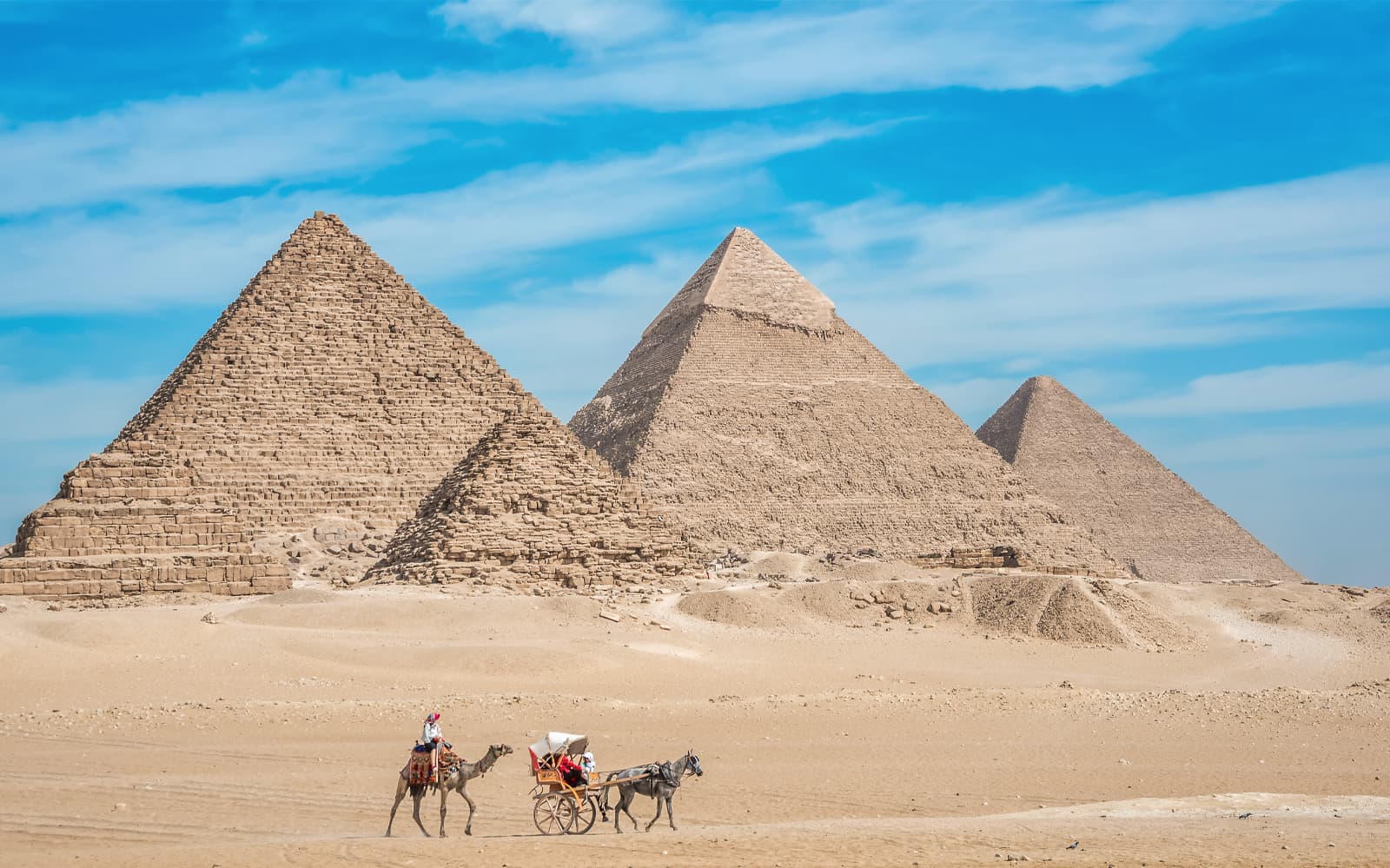 Quad Biking Tour of the Pyramids with Optional Camel Ride