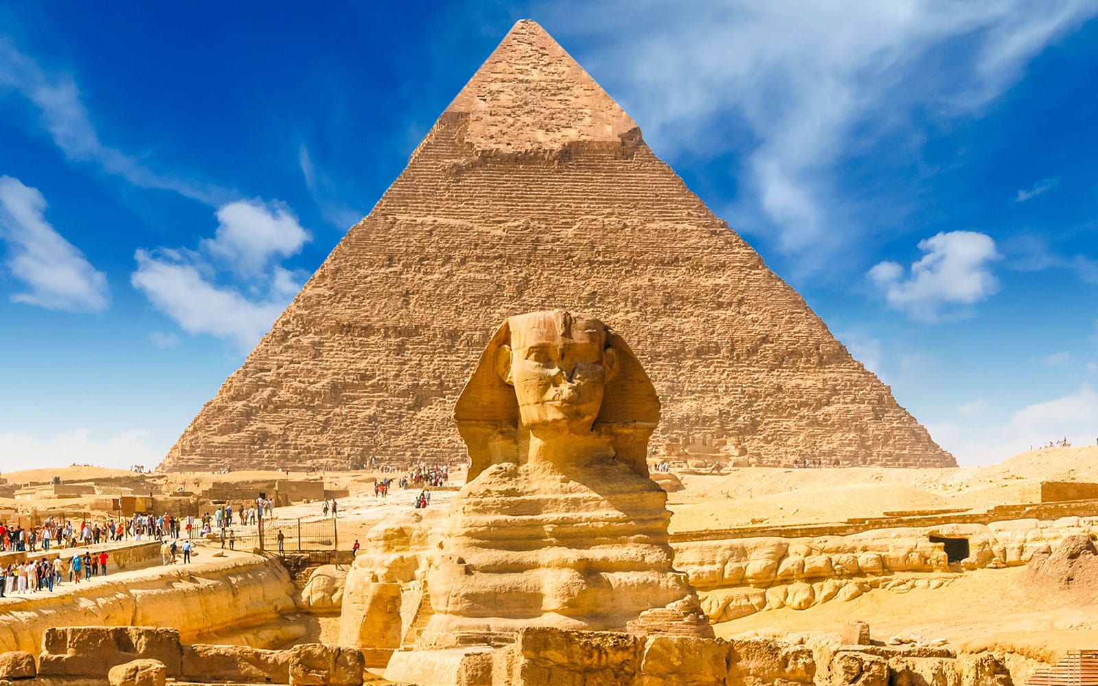 From Cairo: Private Full-Day Guided Tour of Giza Pyramids, Sphinx, Grand Egyptian Museum & Bazaar with Lunch & Hotel Transfers tickets in Cairo - Attractions | TickYourList