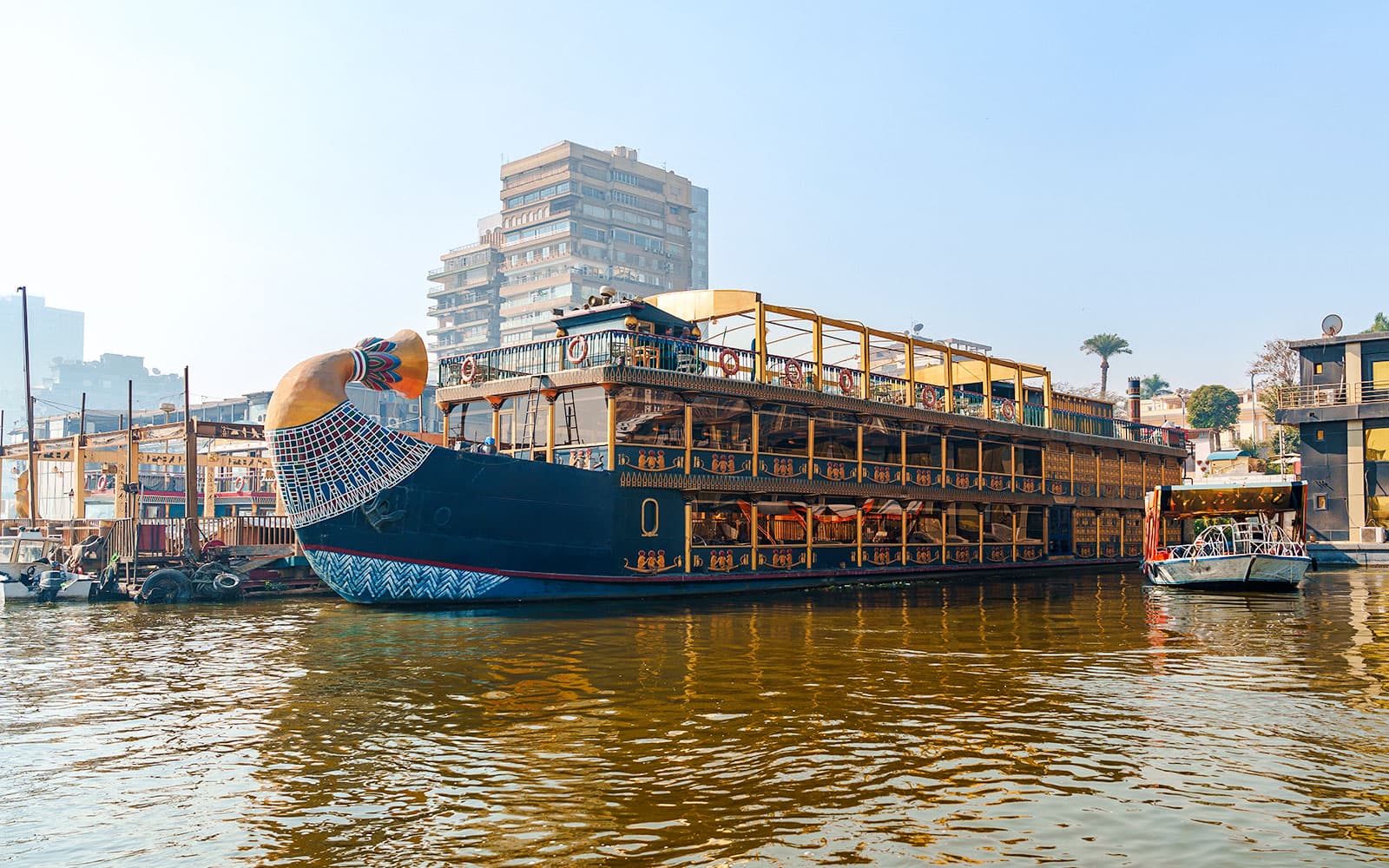 5-Star Nile Dinner Cruise in Cairo with Live Entertainment (Nile Pharaoh)