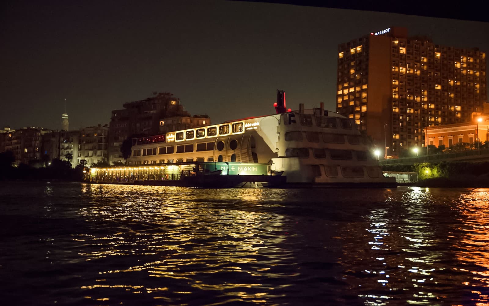 Luxury Nile Dinner Cruise in Cairo with Live Entertainment (Nile Maxim)