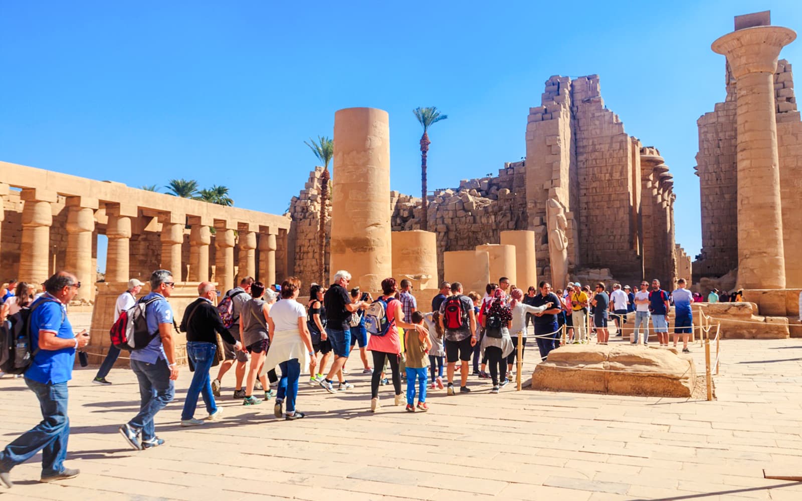 From Luxor: Half-Day East Bank Guided Tour with Karnak and Luxor Temple Visits and Lunch tickets in Luxor - Highlights | TickYourList