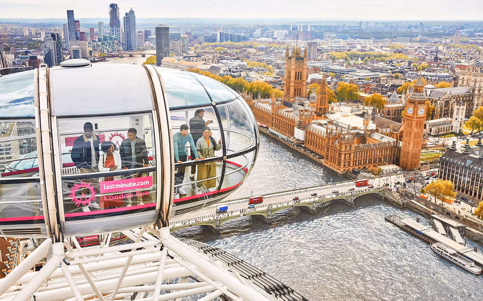 Combo (Save 13%): London Eye + Thames River Cruise + Tower of London Tickets