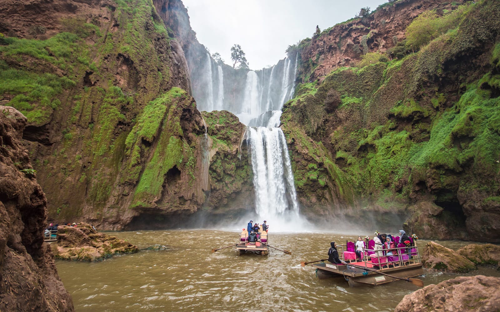 From Marrakech: Full-Day Ouzoud Waterfalls Guided Hike with Boat Ride experience tickets in Marrakesh | TickYourList