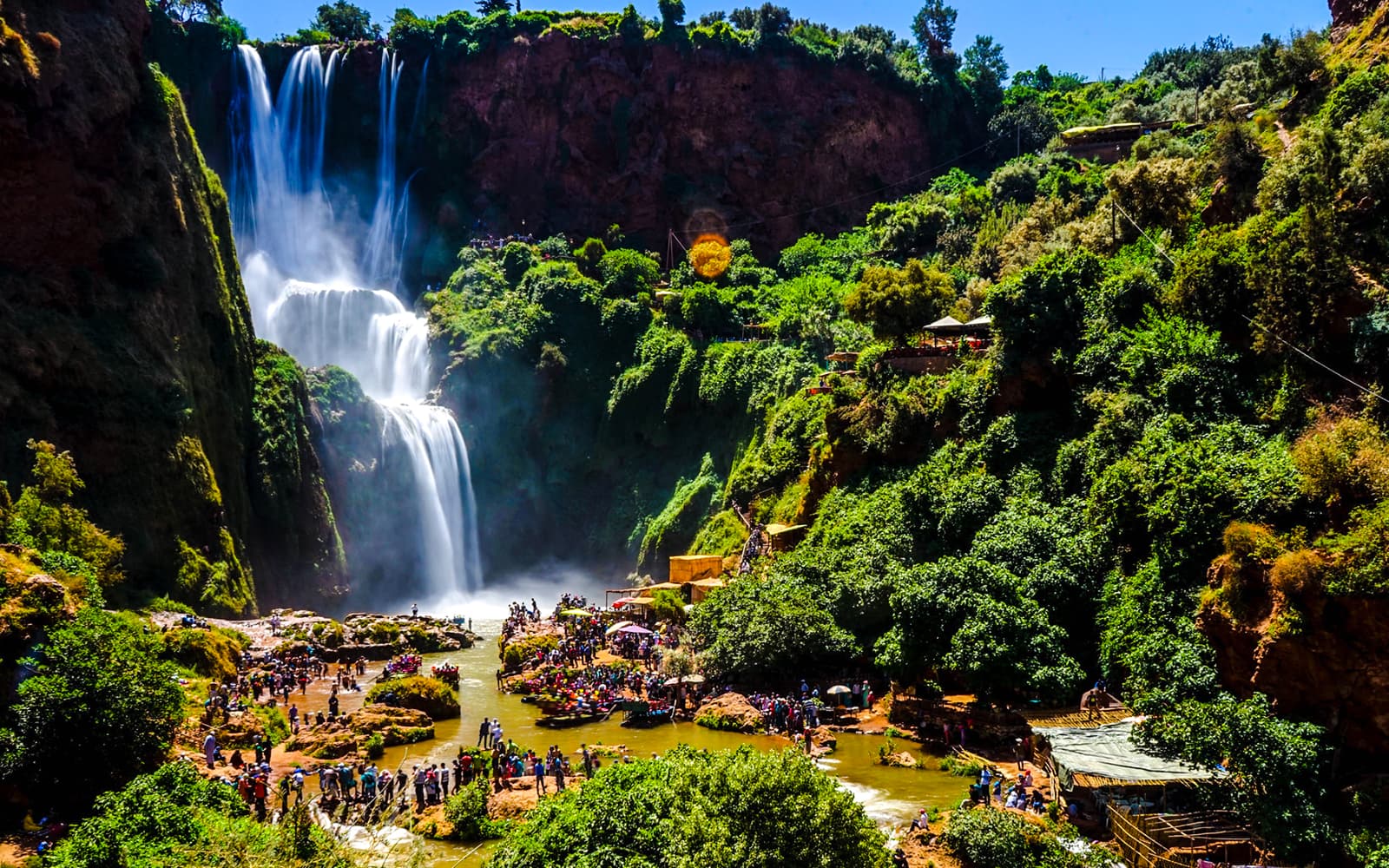 From Marrakech: Private Ouzoud Waterfalls Guided Hike with Boat Ride