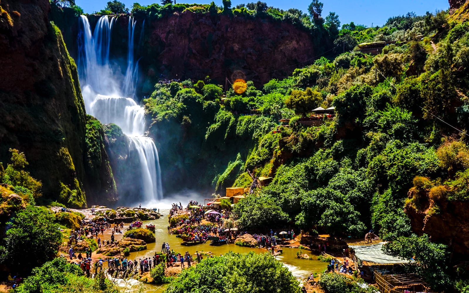 From Marrakech: Private Ouzoud Waterfalls Guided Hike with Boat Ride