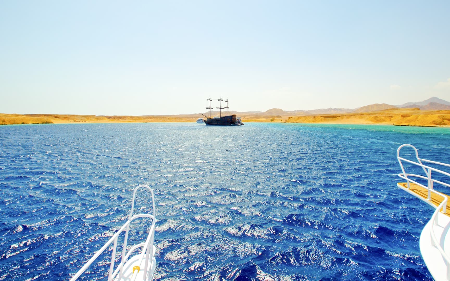 Private Ras Mohamed & White Island Diving & Snorkeling Cruise with BBQ Lunch tickets in Sharm el-Sheikh - Highlights | TickYourList