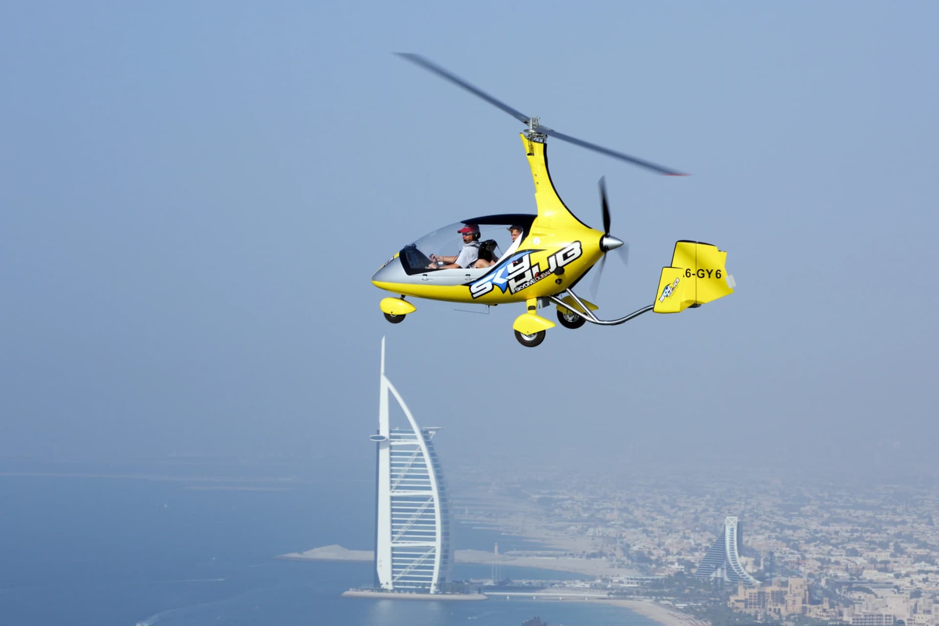 Gyrocopter Flight From Palm Dropzone
