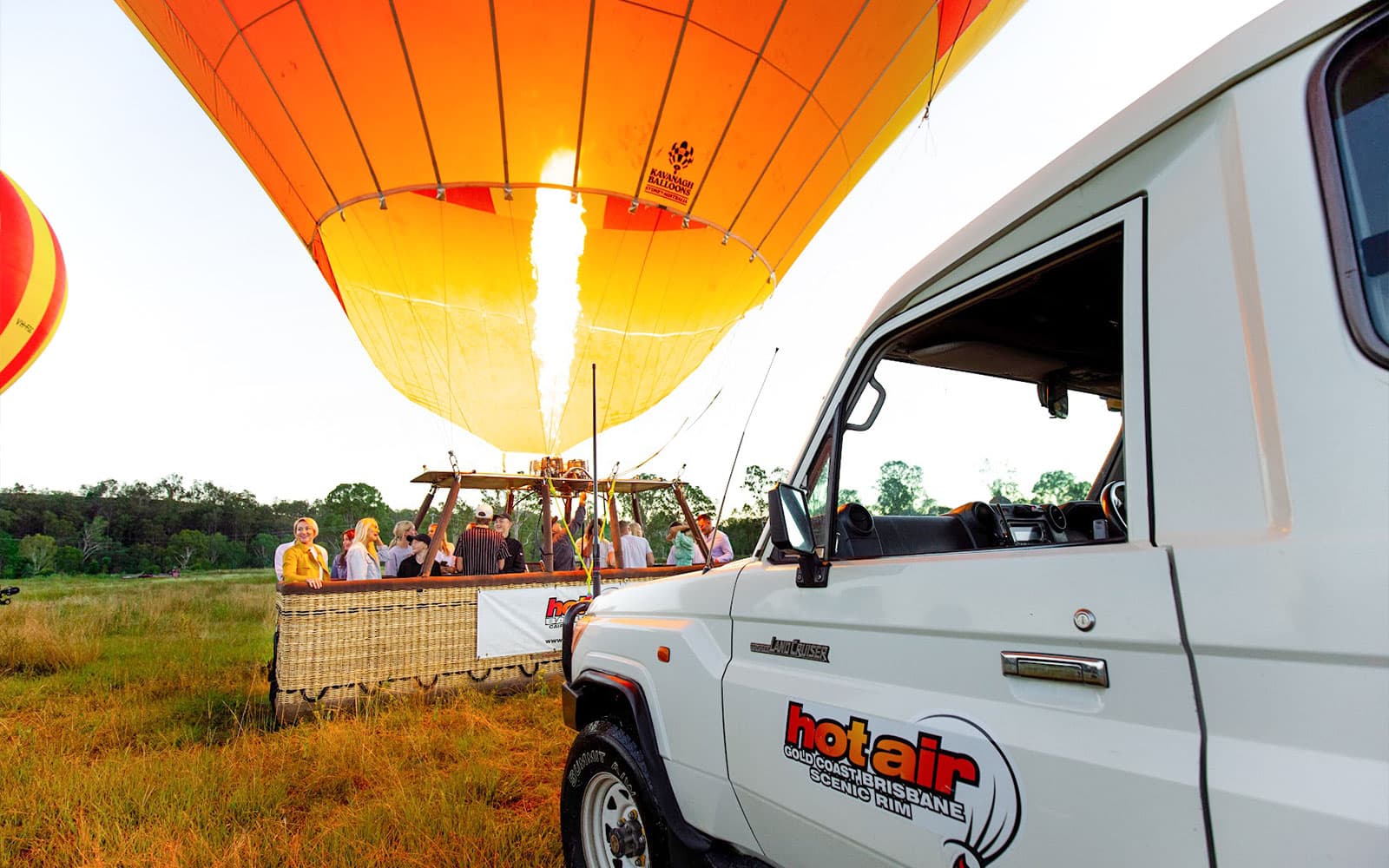 Tickets for Brisbane Classic Ballooning & Vineyard Champagne Breakfast