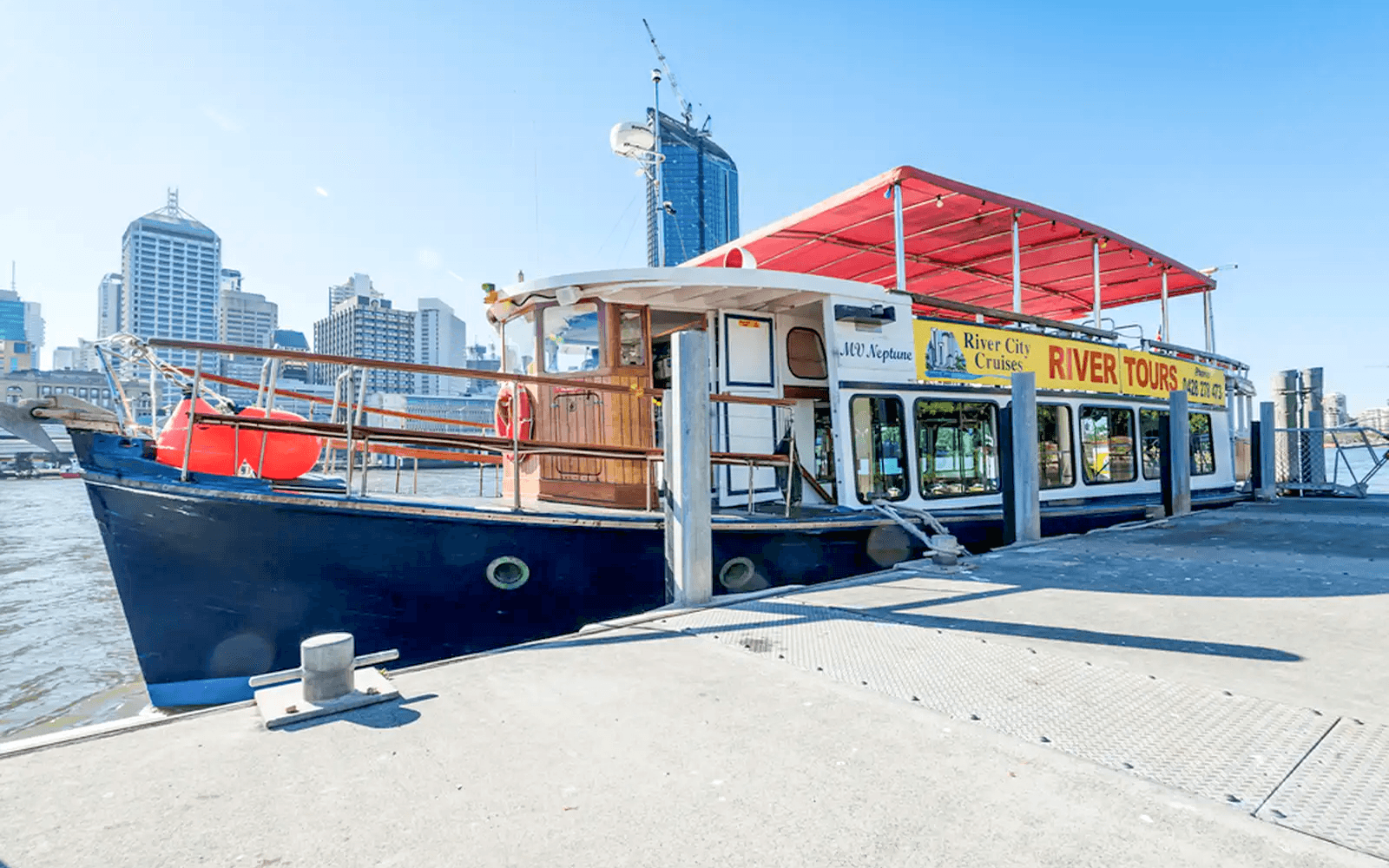 Brisbane River Sightseeing Cruise with Morning Tea & Lunch