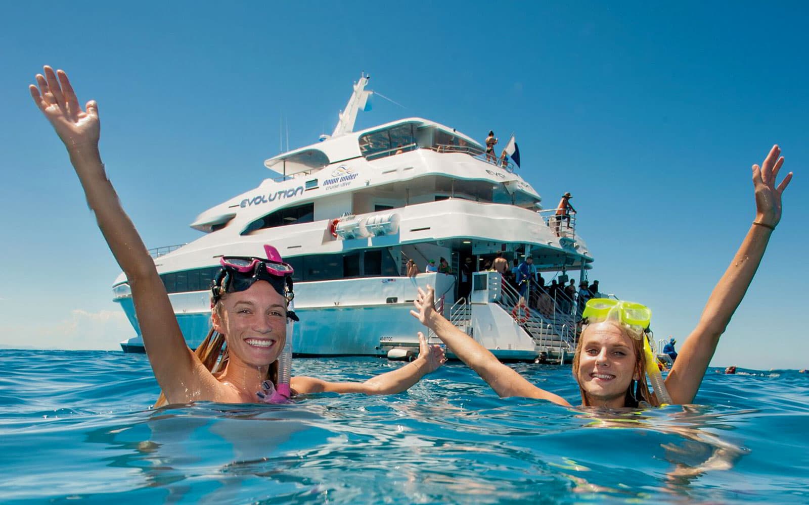 Cairns to Great Barrier Reef Full Day Cruise with Scenic Heli-Flight and Lunch tickets in Cairns - Activities | TickYourList
