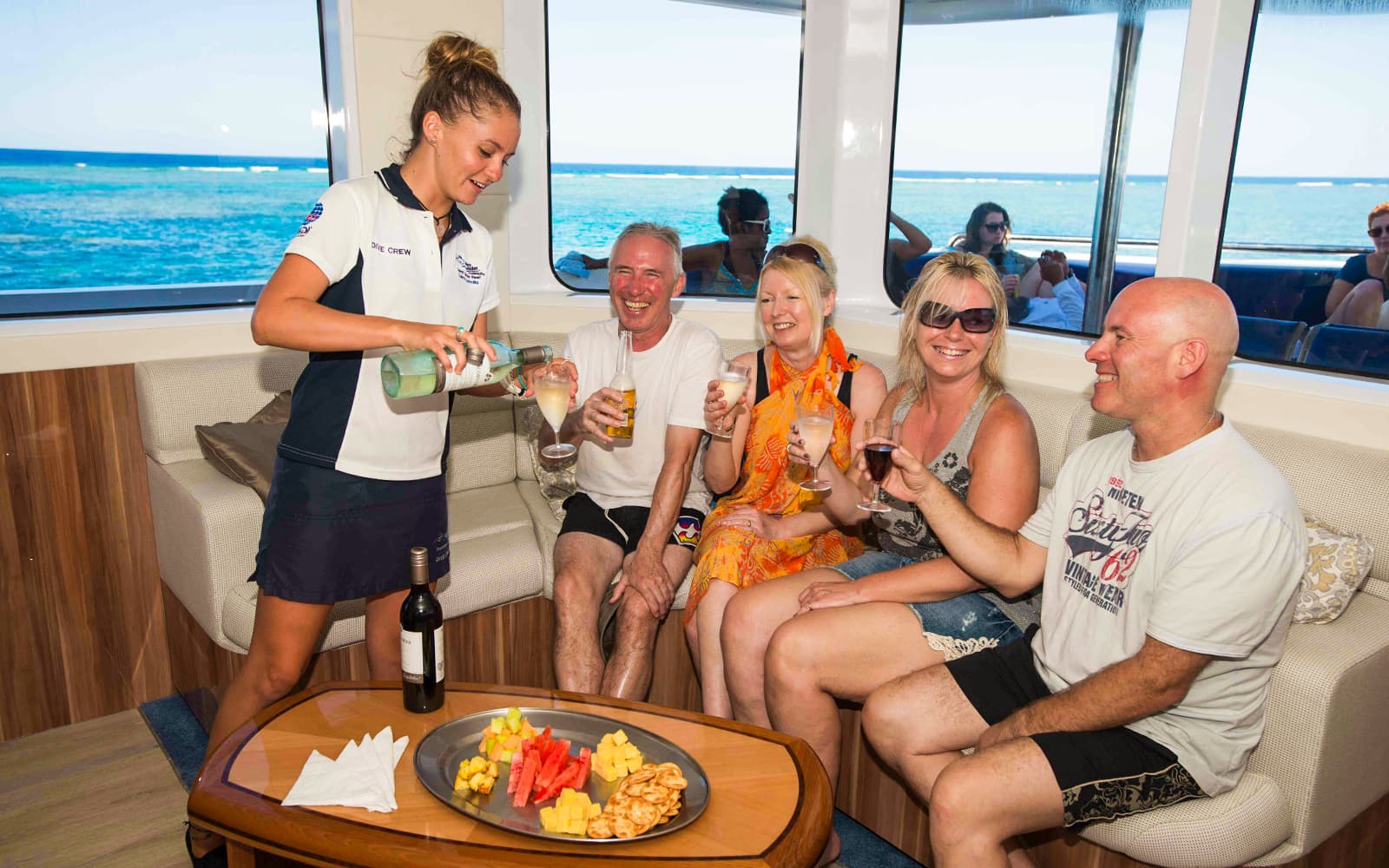 Cairns to Great Barrier Reef Full Day Cruise with Scenic Heli-Flight and Lunch tickets in Cairns - Features | TickYourList
