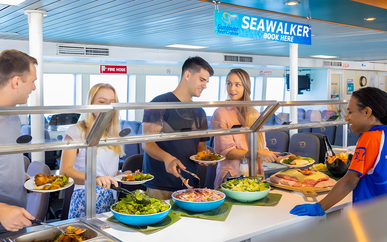 Cairns to Great Barrier Reef Snorkel Cruise with Pontoon Activities and Lunch by Sunlover tickets in Cairns - Features | TickYourList