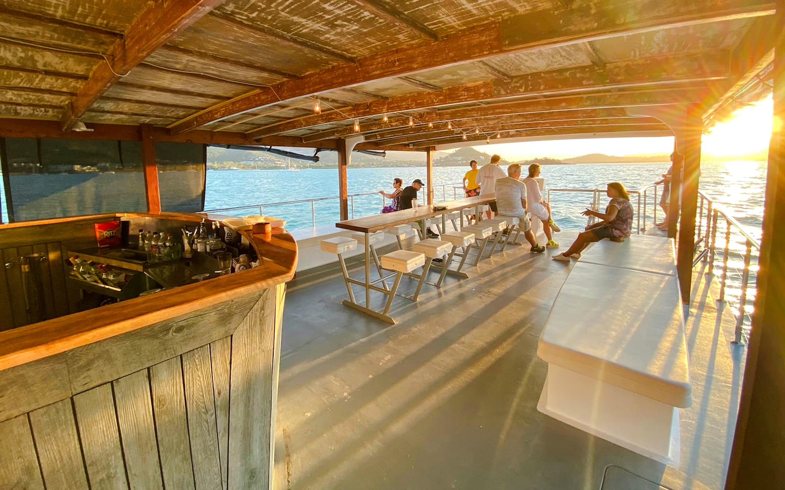 From Airlie Beach: Sundowner Whitsunday Cruise with Sparkling Wine tickets in Whitsundays - Attractions | TickYourList