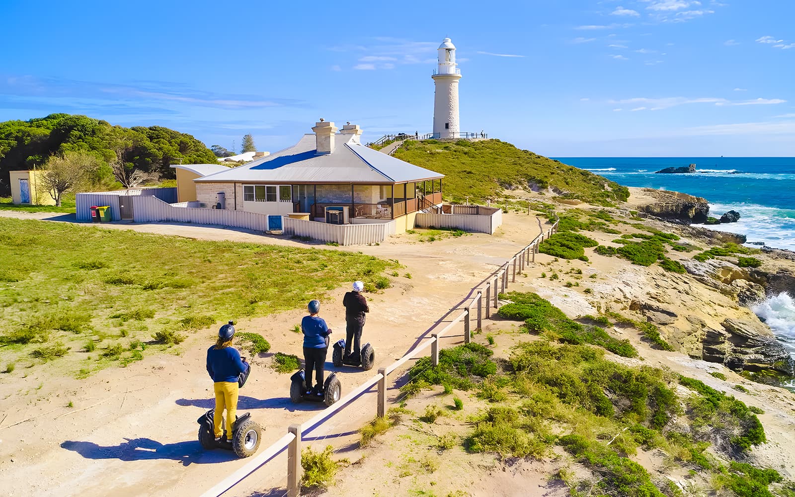 From Perth/Fremantle: Rottnest Island Segway Tour with Return Ferry