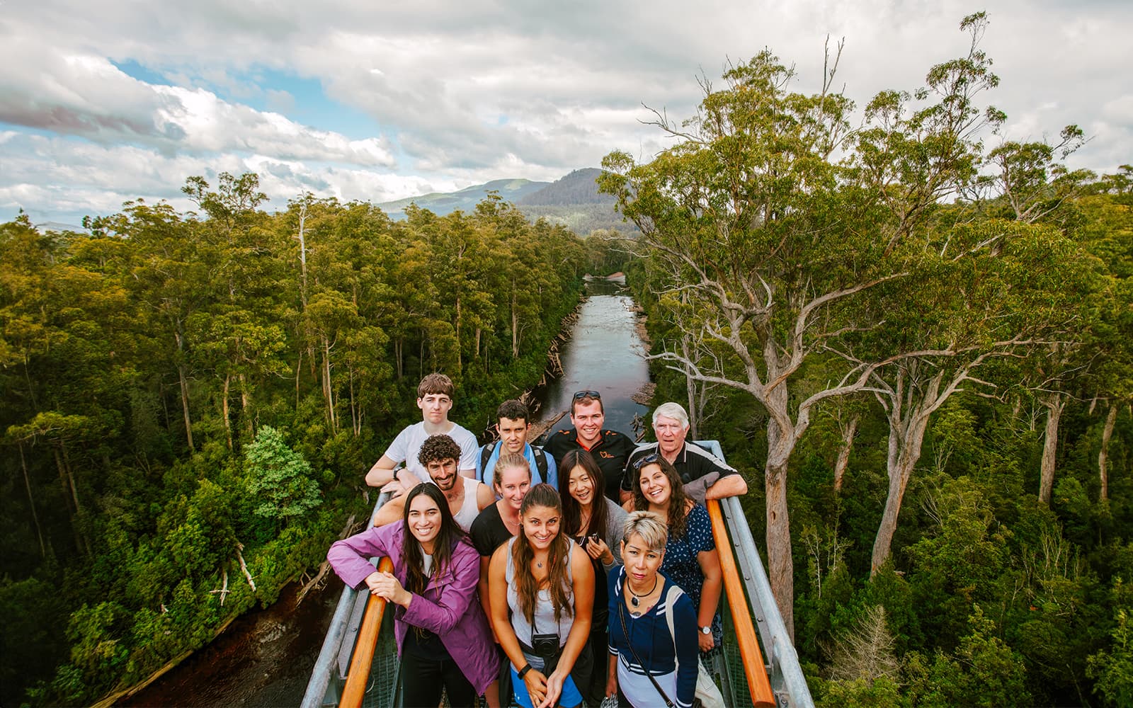 Full-Day Guided Tour of Tahune Airwalk & Hastings Caves