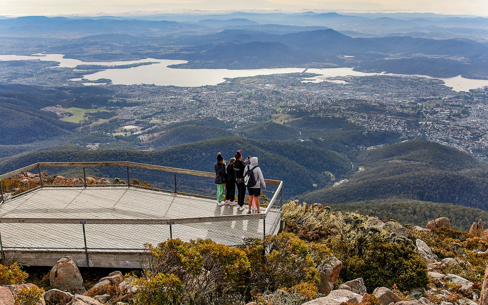Full-Day Guided Tour of Mt Wellington with Tickets to MONA