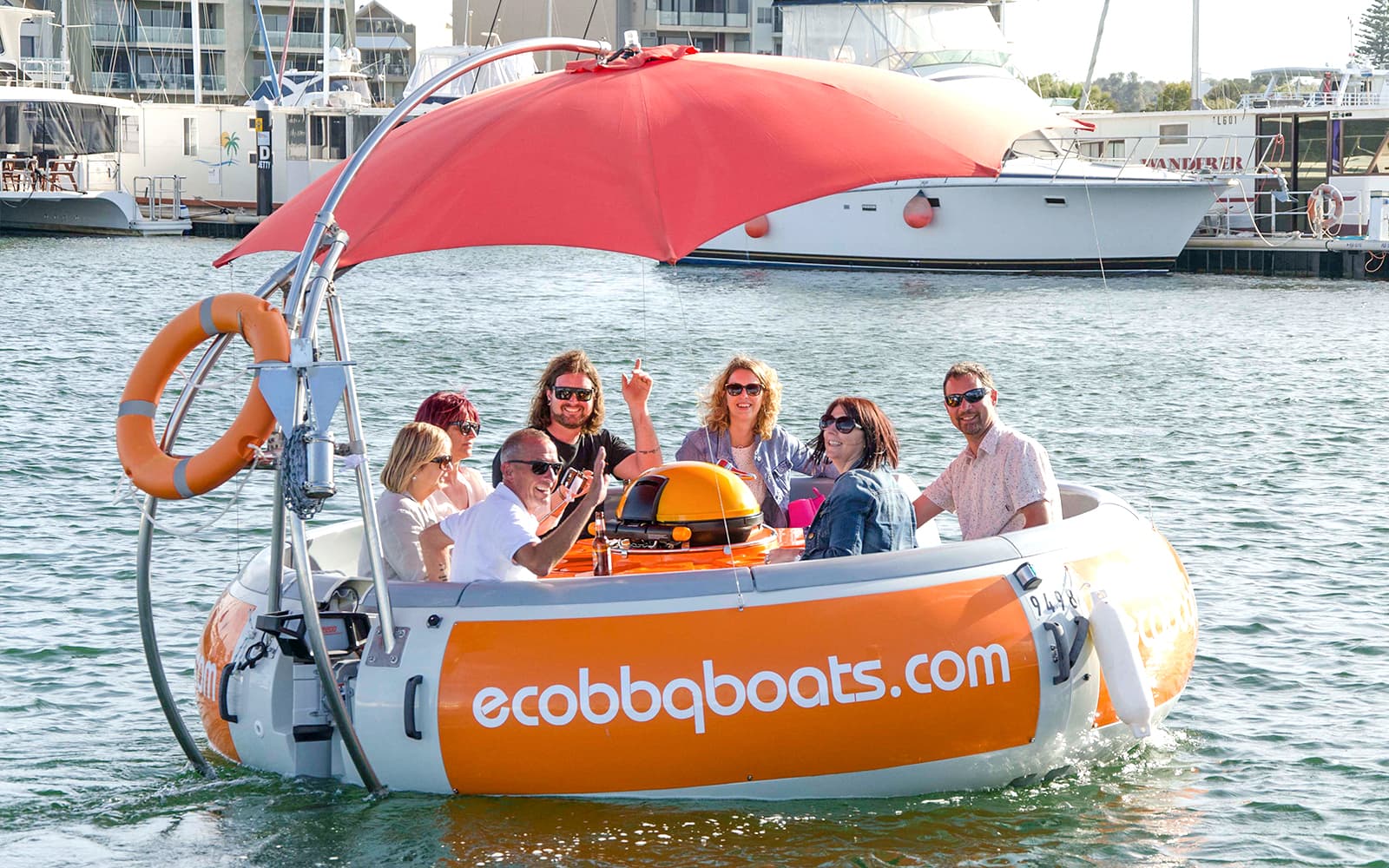 Self-Drive Electric BBQ Boat Tour in Mandurah