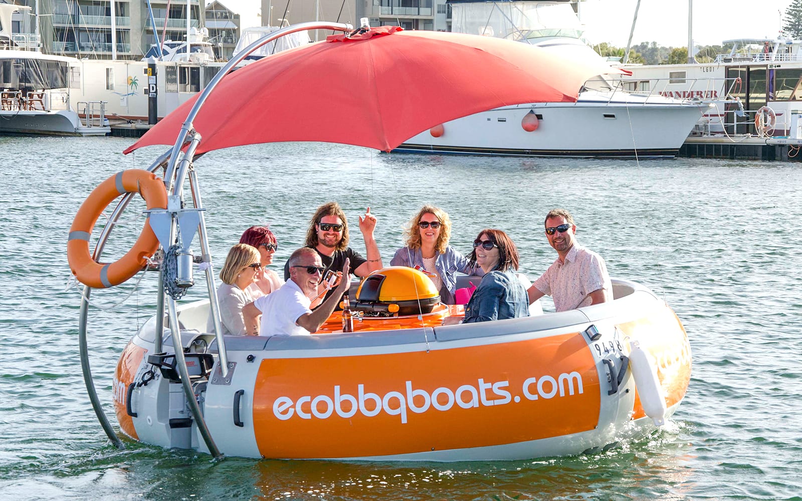 Self-Drive Electric BBQ Boat Tour in Mandurah