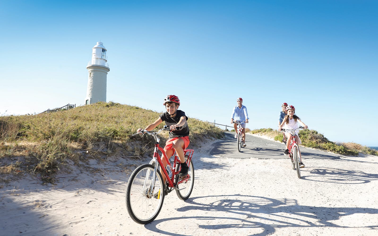 From Perth: Rottnest Island Bike & Guided Return Ferry Tour