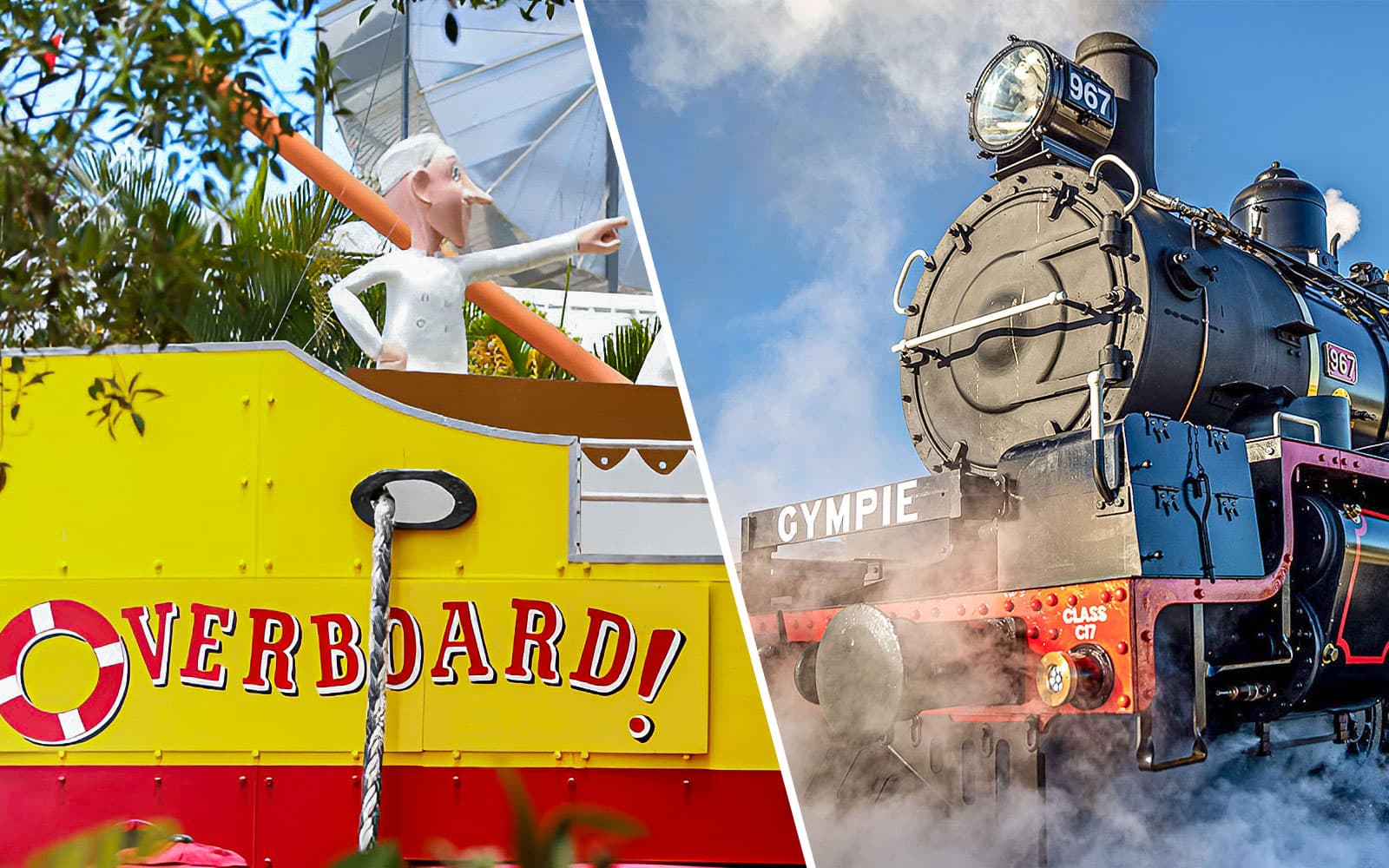 Combo: The Ginger Factory – Play All Day Bundle + Mary Valley Rattler Train Tickets