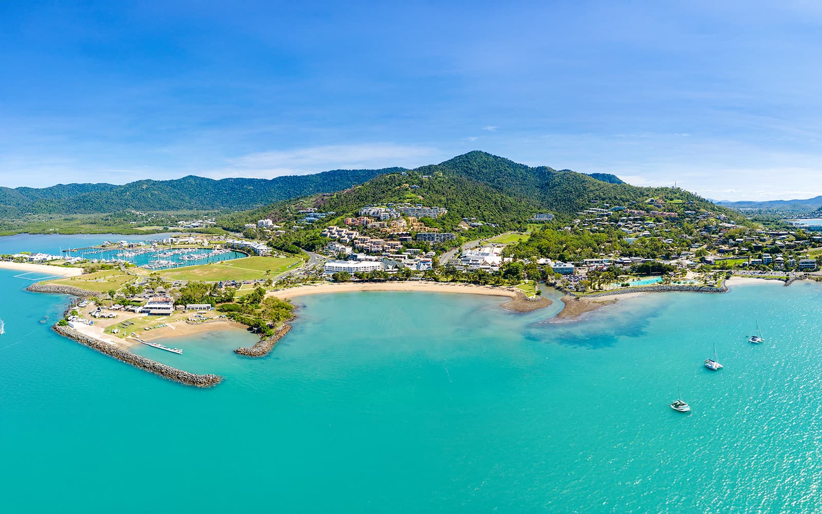 From Airlie Beach: Whitsunday Islands & Heart Reef 60-Minute Scenic Flight tickets in Whitsundays - Activities | TickYourList