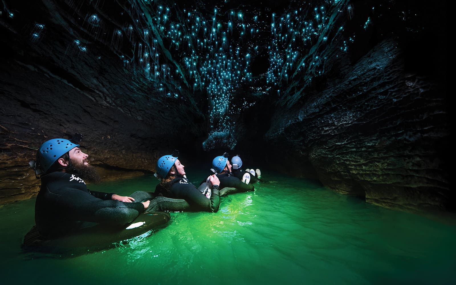Ruakuri Cave Black Water Rafting Guided Experience