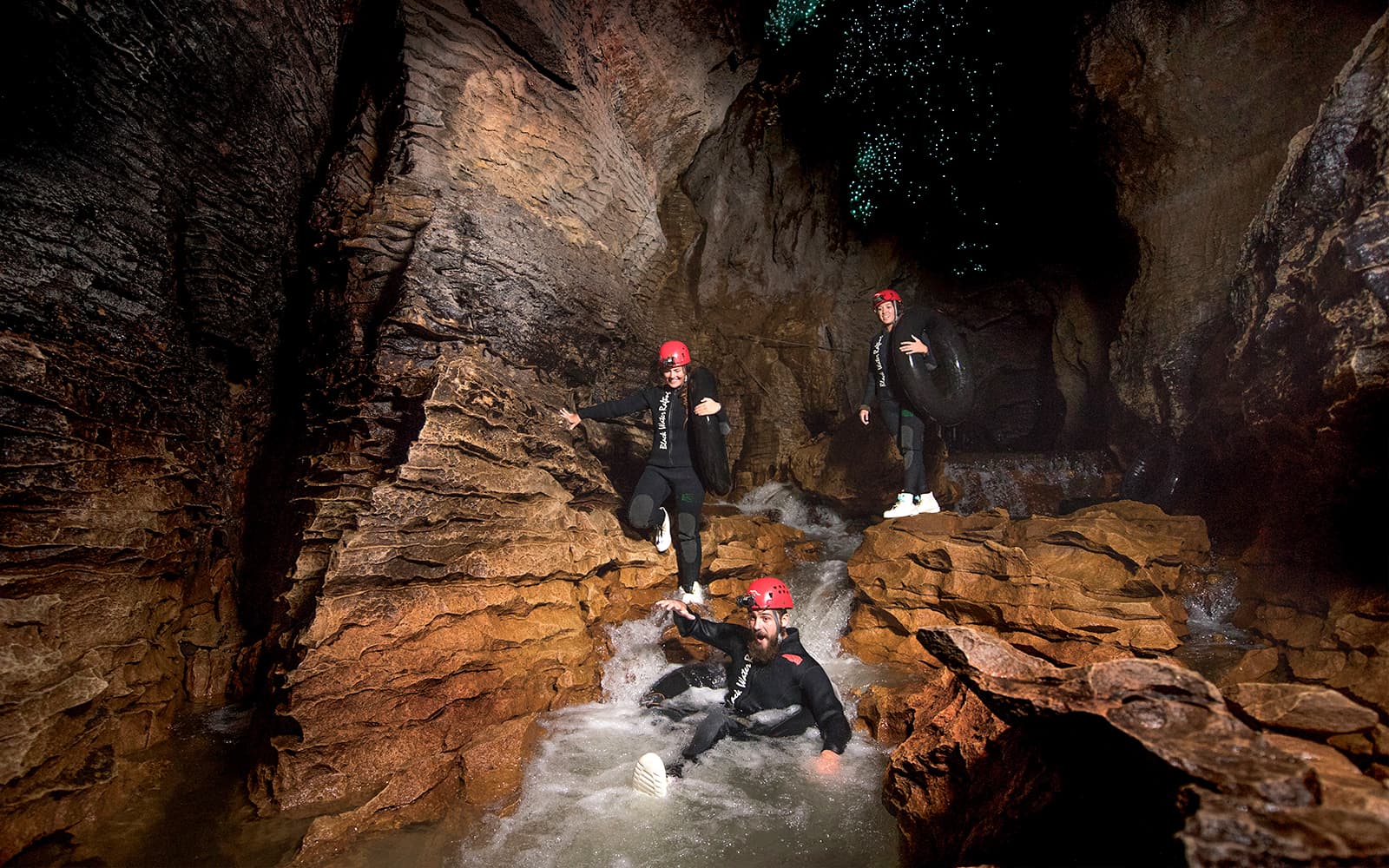 Ruakuri Cave Black Water Rafting Guided Experience tickets in Waitomo - Features | TickYourList