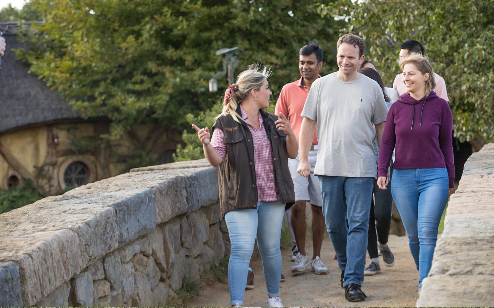 From Auckland: Hobbiton & Te Puia Tour with Festive Lunch & Hangi Dinner Buffet tickets in Auckland - Highlights | TickYourList