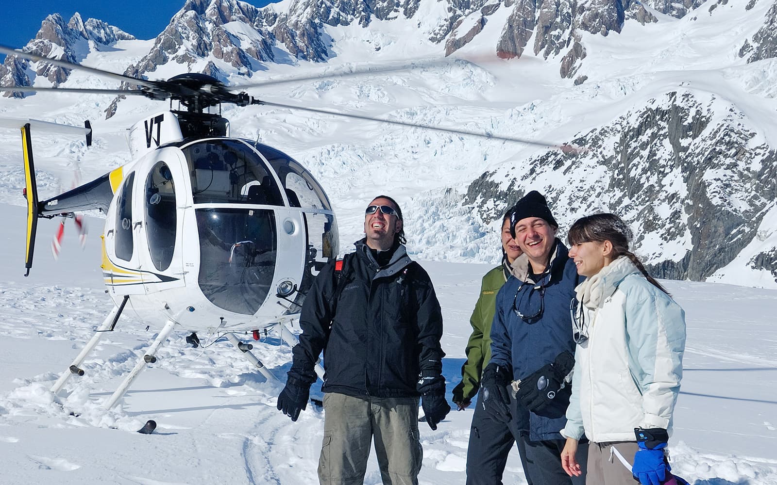 Scenic Helicopter Flight with Snow Landing: Franz Josef Glacier