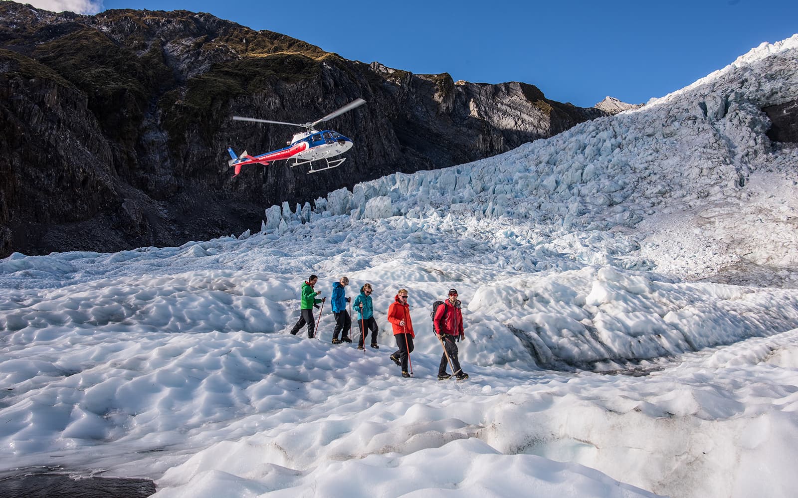 From Franz Josef: Expert Guided Heli-Hike in Franz Josef Glacier