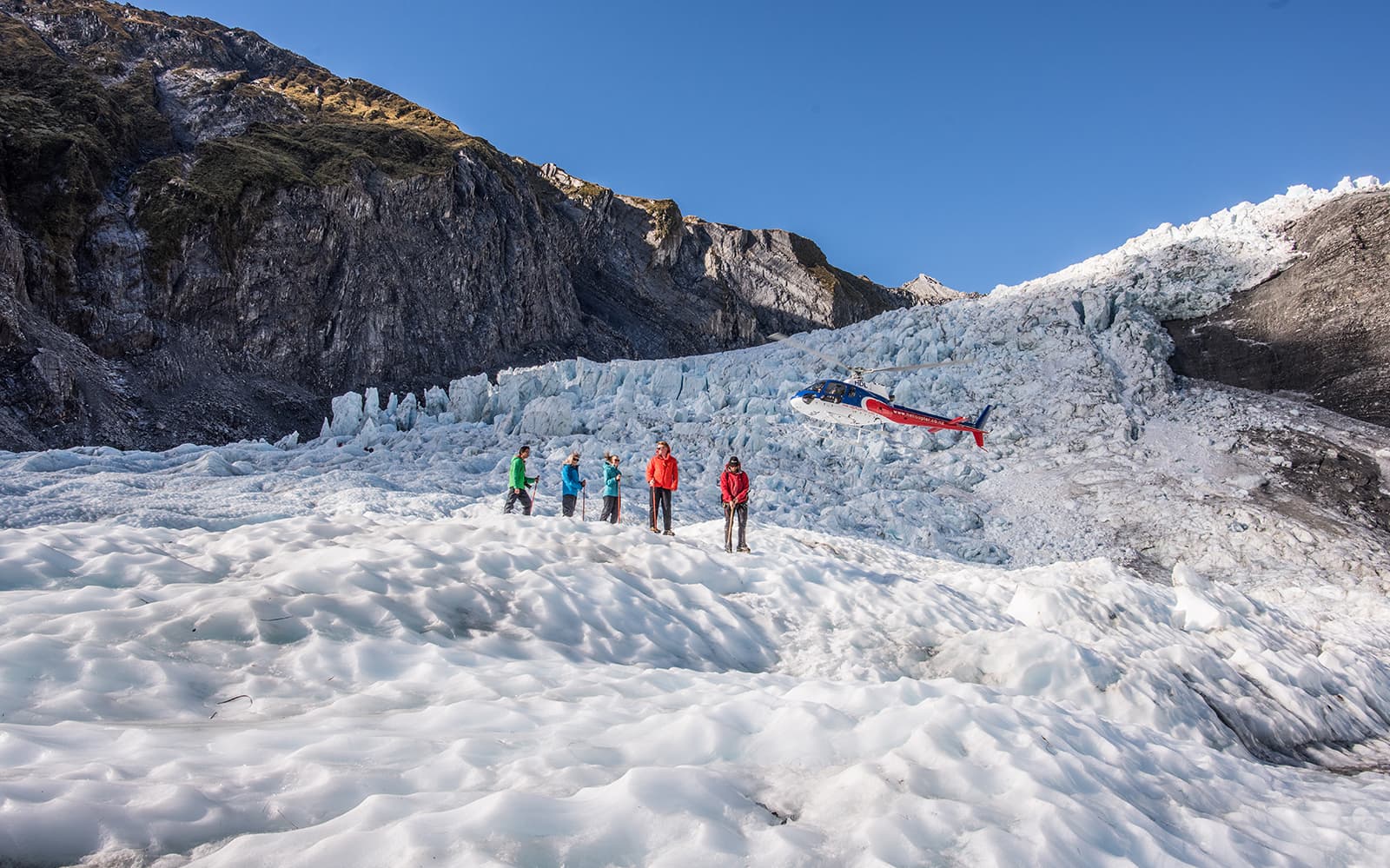 From Franz Josef: Expert Guided Heli-Hike in Franz Josef Glacier tickets in Franz Josef - Highlights | TickYourList