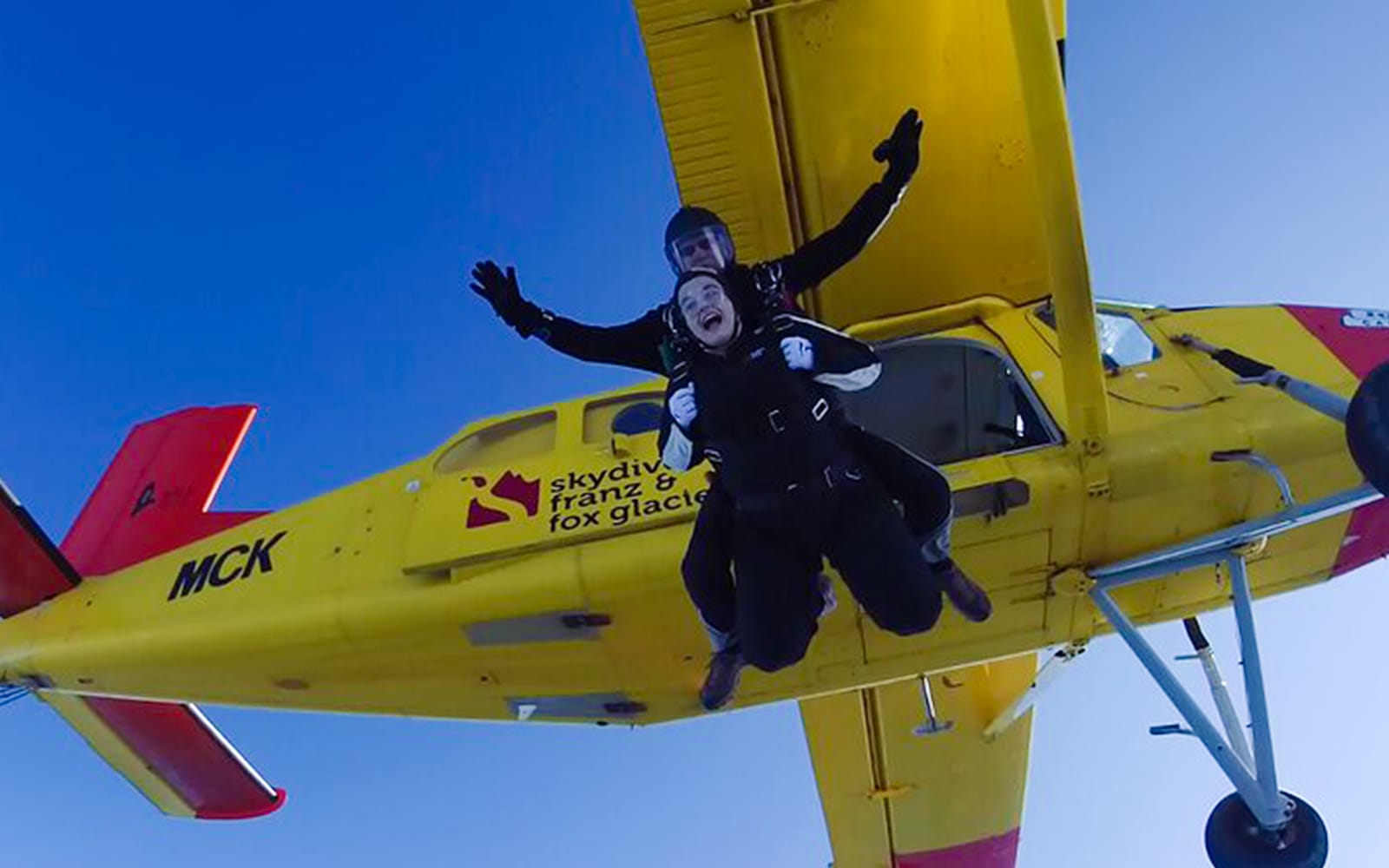 Franz Josef Tandem Skydive: 10,000ft, 13,000ft, 16,500ft or 18,000ft experience tickets in Franz Josef | TickYourList