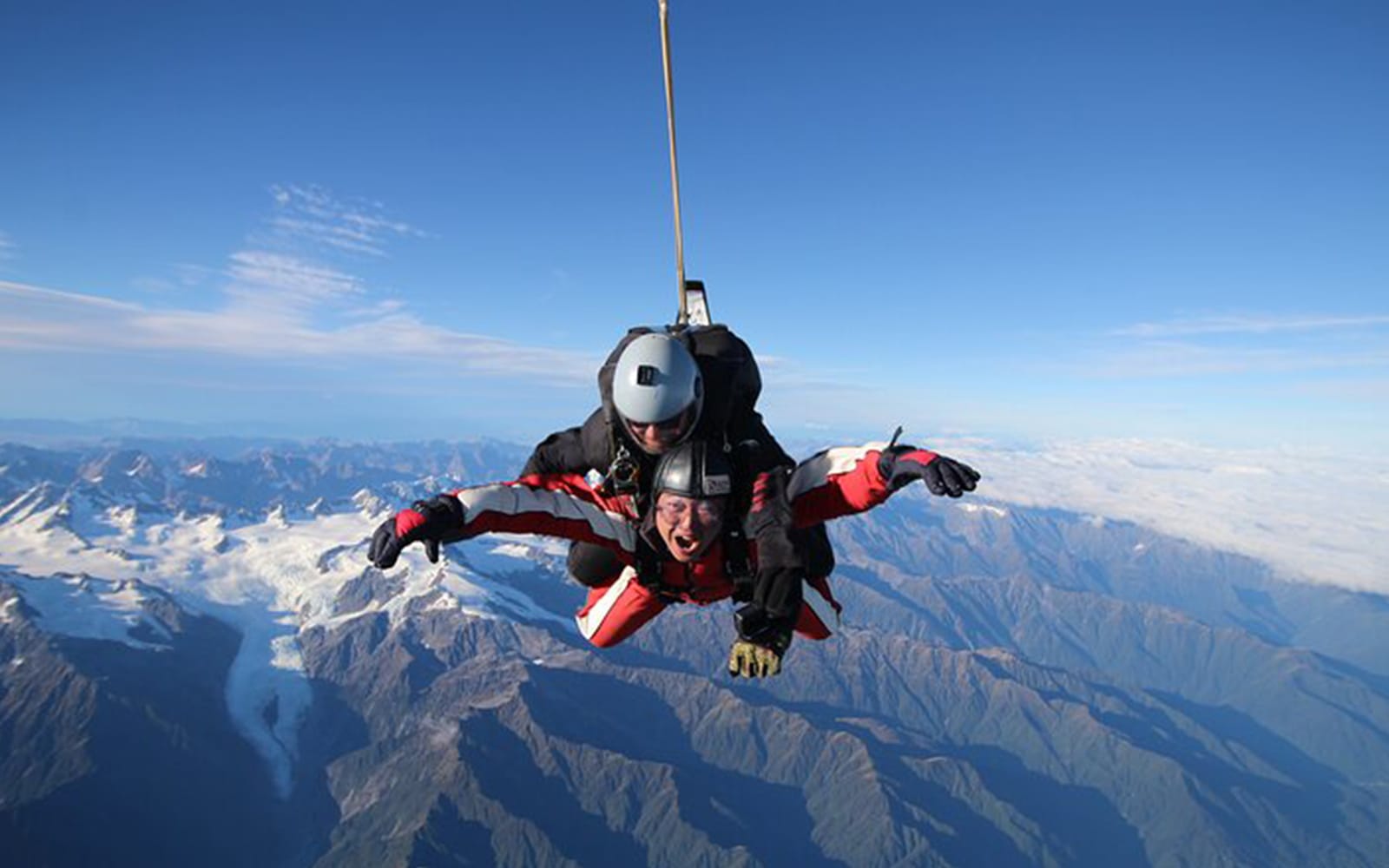 Franz Josef Tandem Skydive: 10,000ft, 13,000ft, 16,500ft or 18,000ft tickets in Franz Josef - Attractions | TickYourList