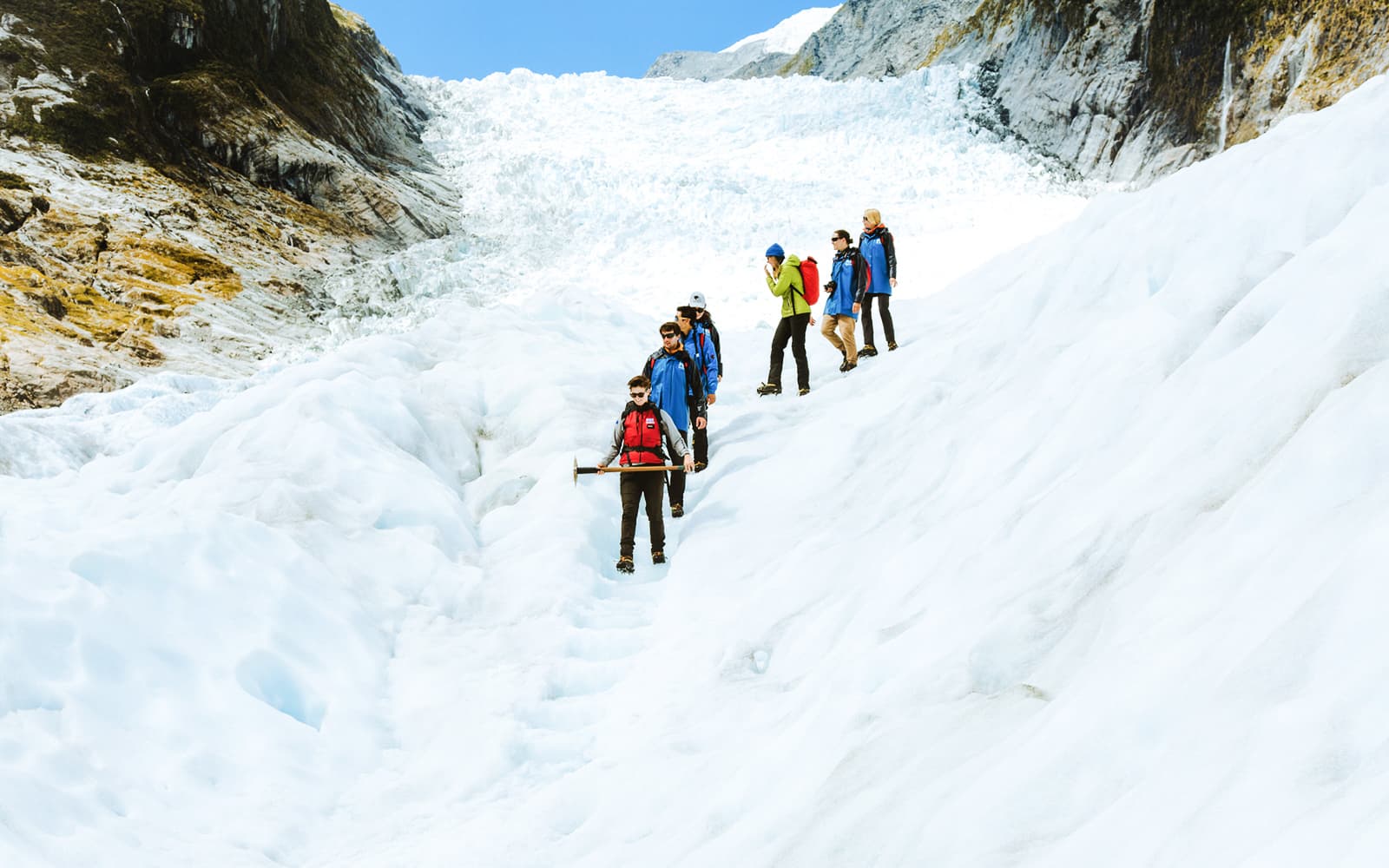 From Fox Glacier: Expert Guided Heli-Hike in Fox Glacier