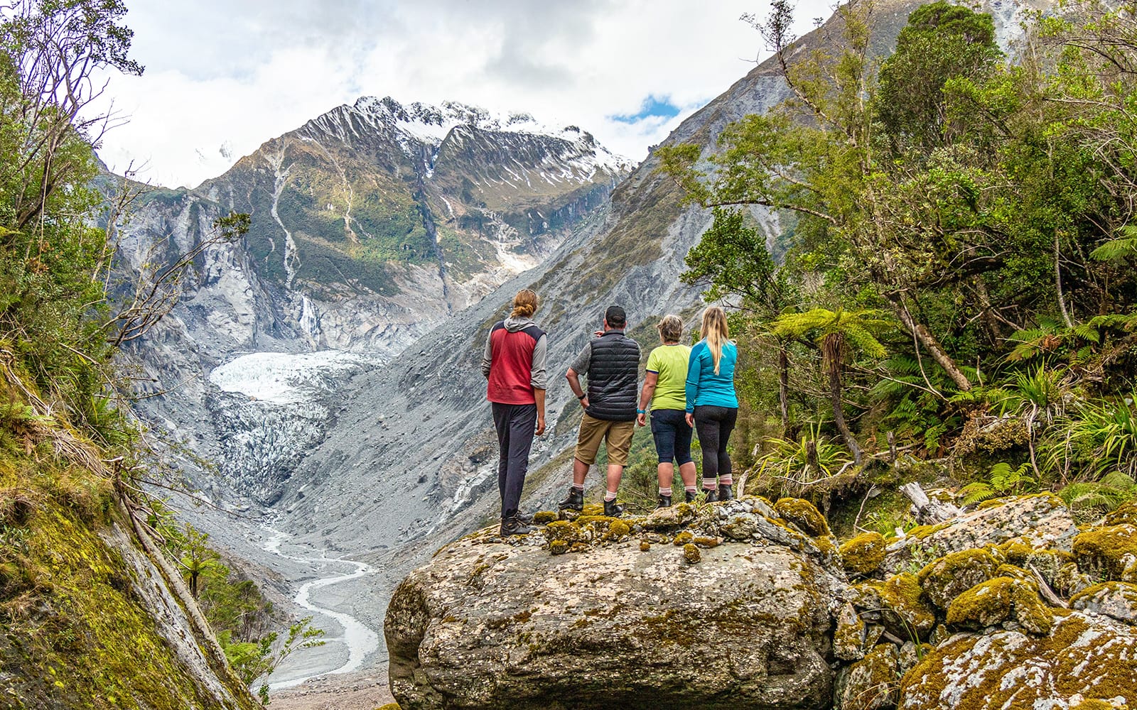 Guided E-Bike & Hiking Tour of Fox Glacier Valley