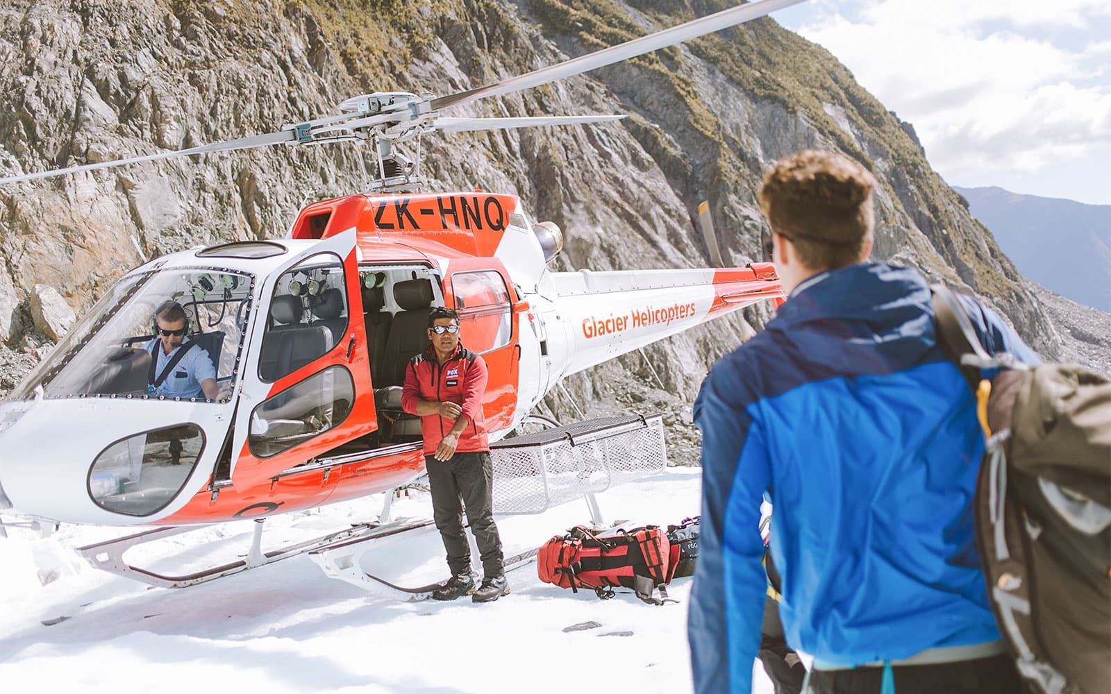 Full-Day Guided Fox Glacier Heli Hike