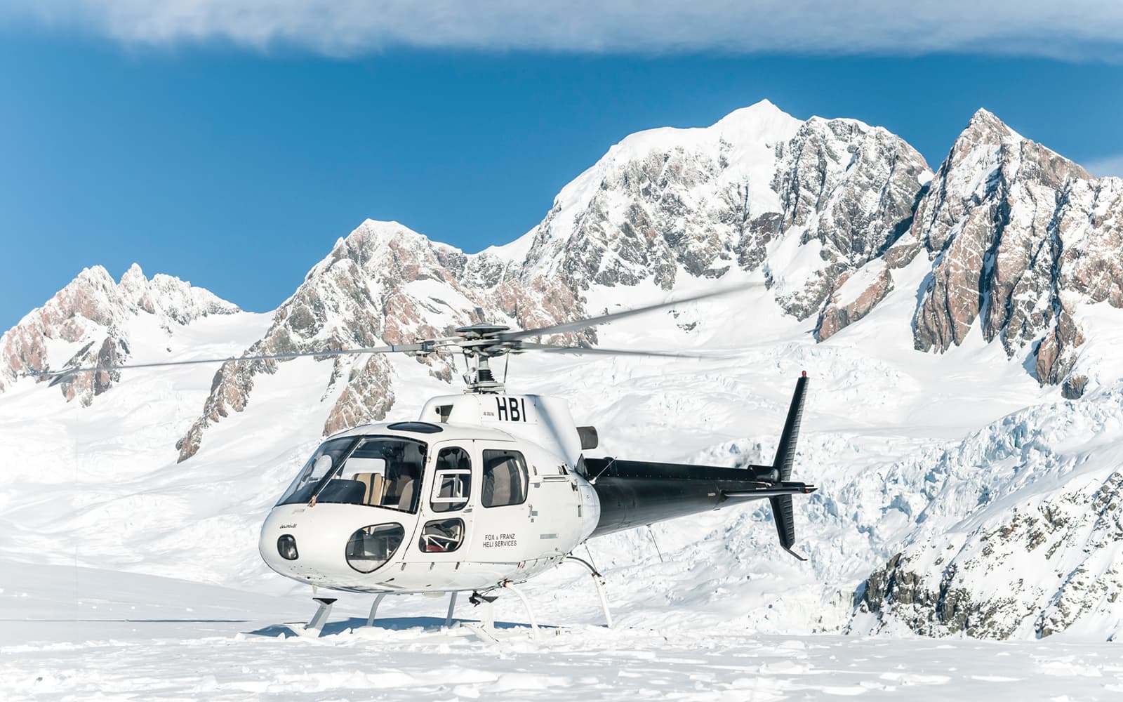 From Fox Glacier: Scenic Helicopter Flight Tour with Snow Landing