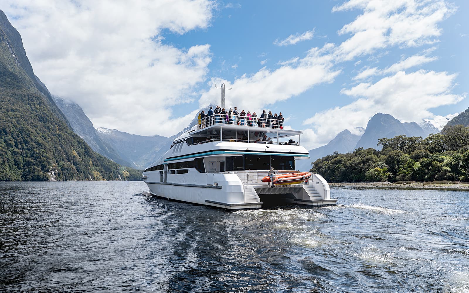 From Queenstown: Milford Sound Day Trip with Cruise, Walks & Return Transfers tickets in Milford Sound - Attractions | TickYourList