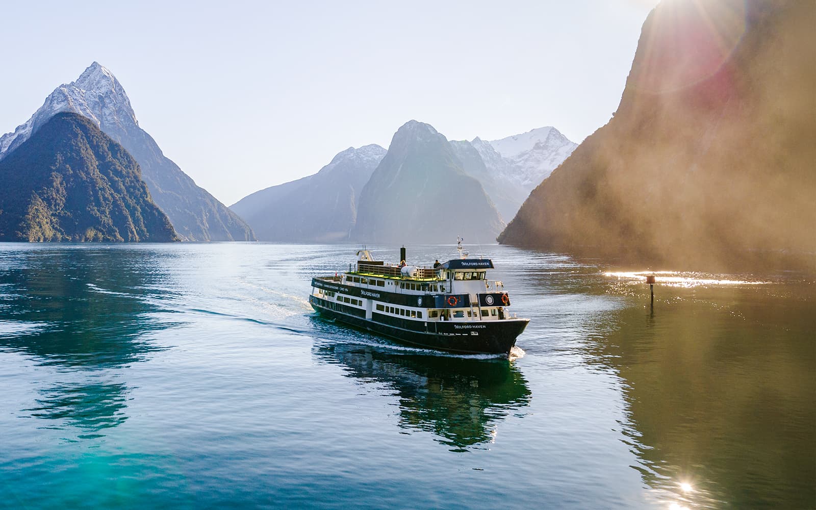 Milford Sound Cruise with Multiple Viewing Decks by RealNZ