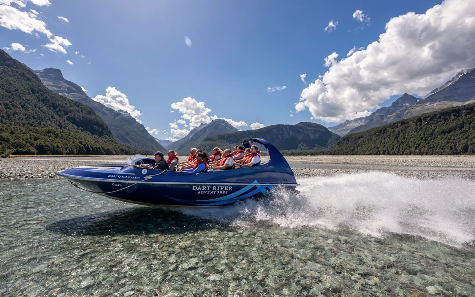 Dart River "Funyaks" Canoe and Jet Boat Experience tickets in Queenstown - Features | TickYourList