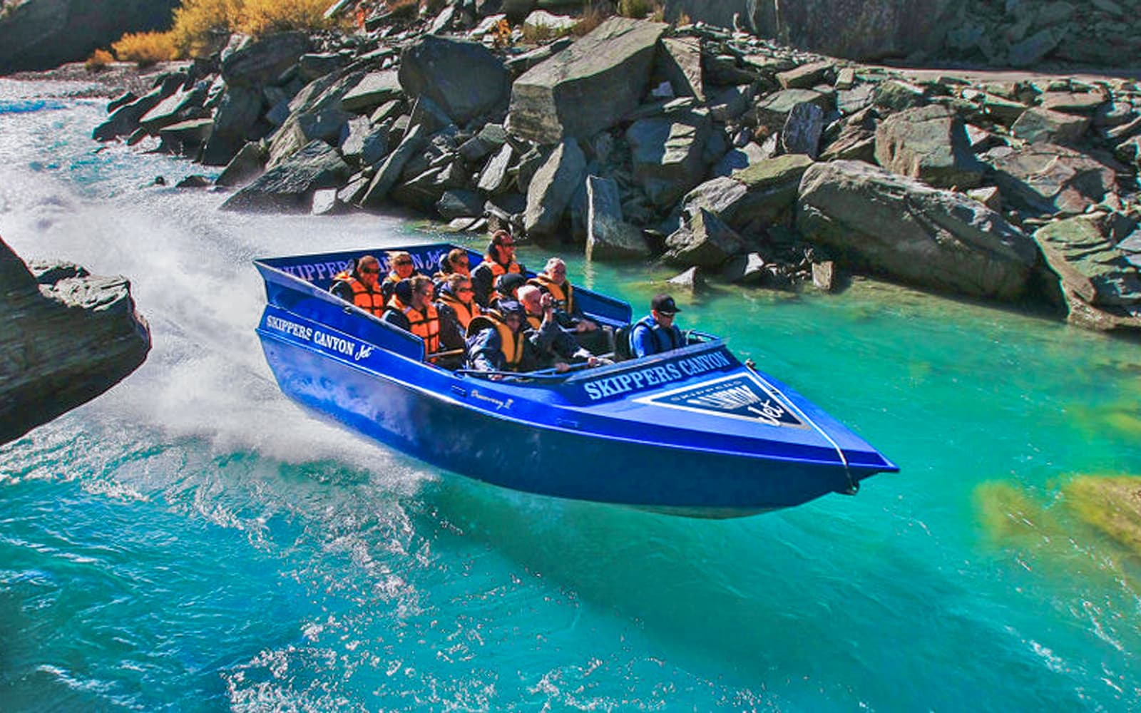Skippers Canyon Jet Boat Ride with Scenic Road Tour