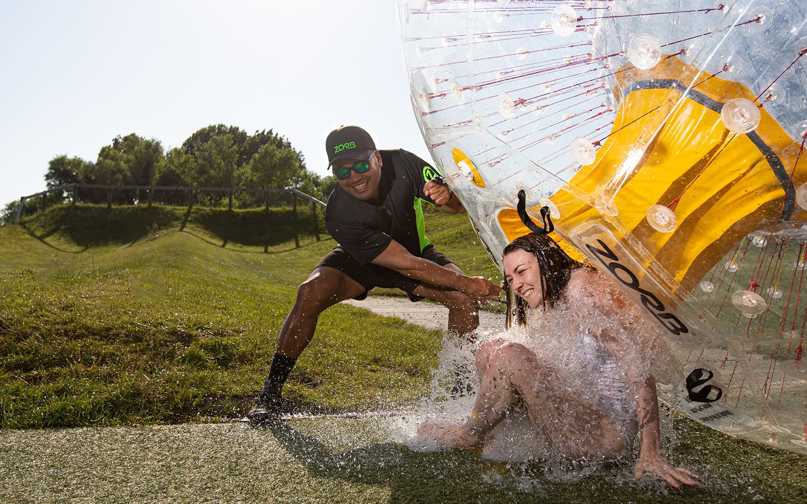 Tickets To Zorb Giant Inflatable Ball Ride in Rotorua - Features | TickYourList