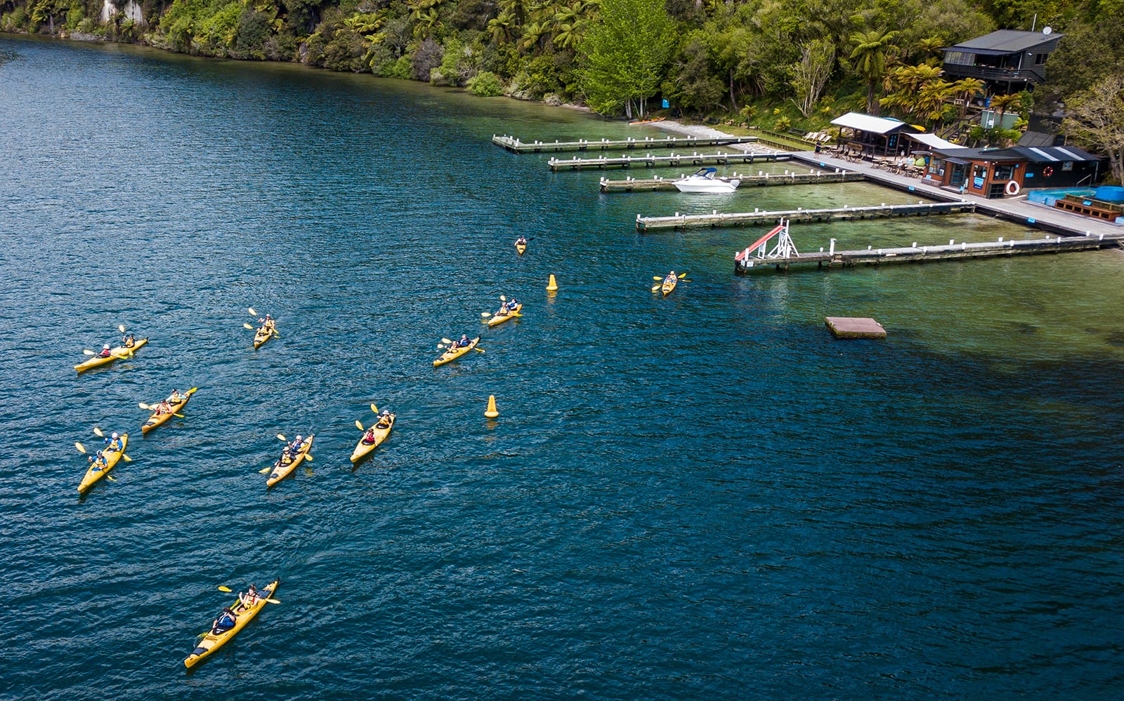 3.5-Hour Guided Kayak Tour of Lake Rotoiti with Manupirua Hot Pools Entry tickets in Rotorua - Highlights | TickYourList