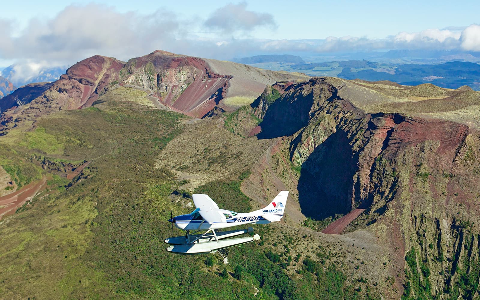 Guided Tour of Mount Tarawera & Waimangu Thermal Valley in a Floatplane from Rotorua tickets in Rotorua - Activities | TickYourList