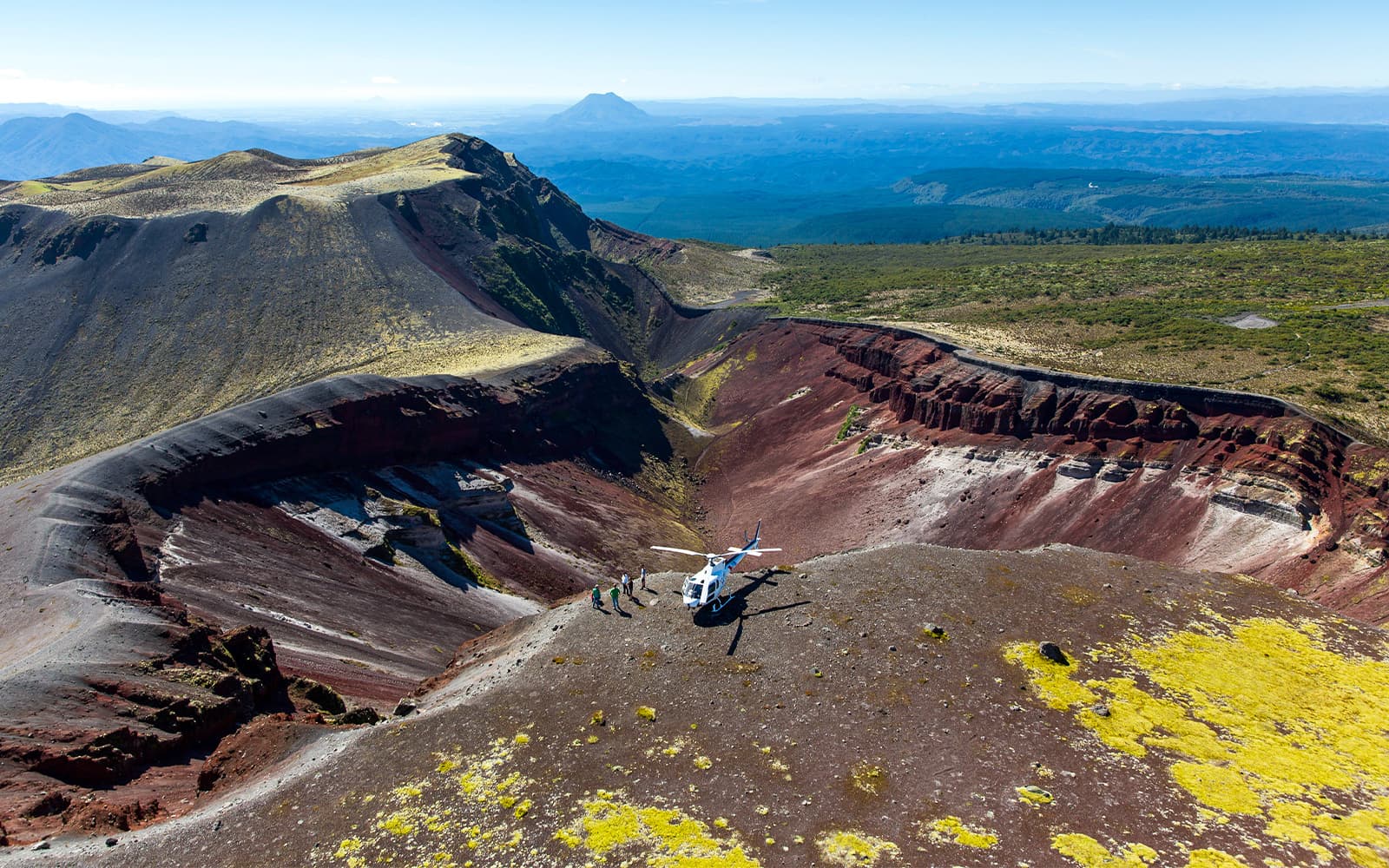 Mount Tarawera Guided Tour by Helicopter with Volcanic Walk from Rotorua tickets in Rotorua - Features | TickYourList