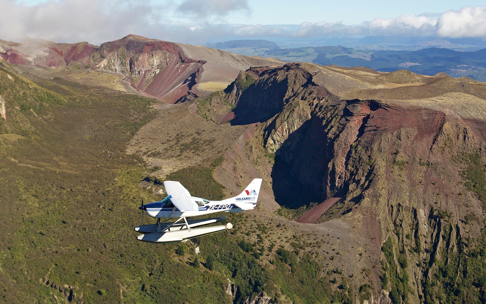 85 Mins White Island and Mount Tarawera Floatplane Tour tickets in Rotorua - Features | TickYourList